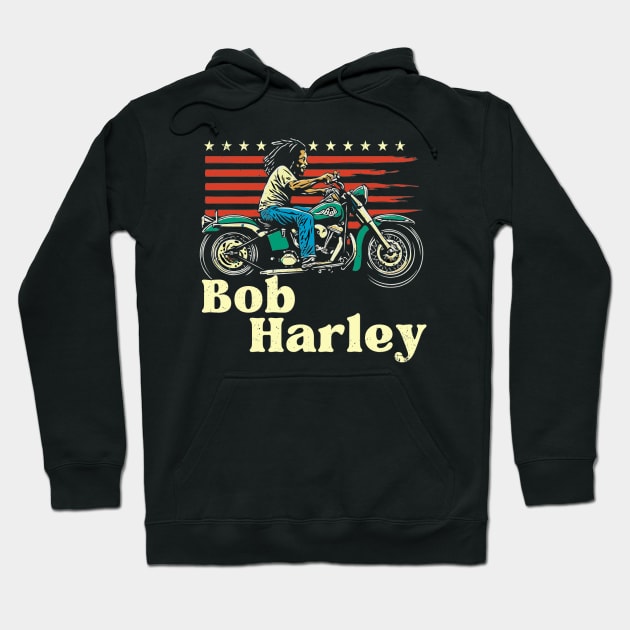 Bob Harley Hoodie by RuftupDesigns